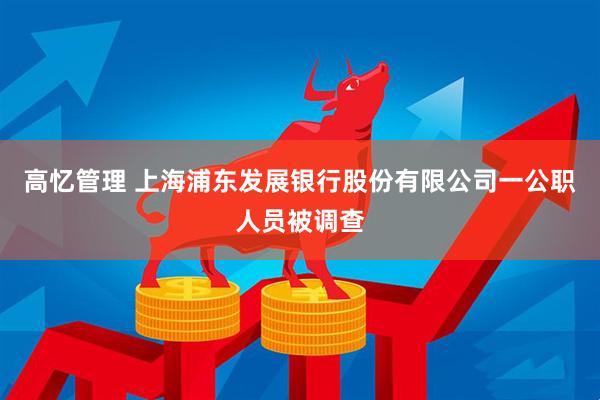 高忆管理 上海浦东发展银行股份有限公司一公职人员被调查