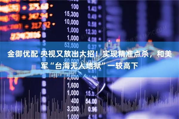 金御优配 央视又放出大招！实现精准点杀，和美军“台海无人地狱”一较高下